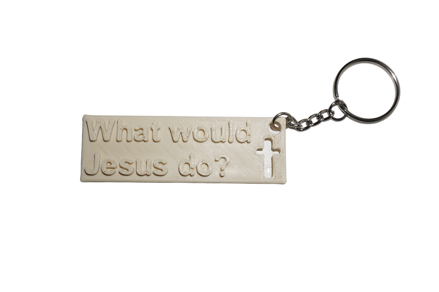 WHAT WOULD JESUS DO ? KEYCHAIN