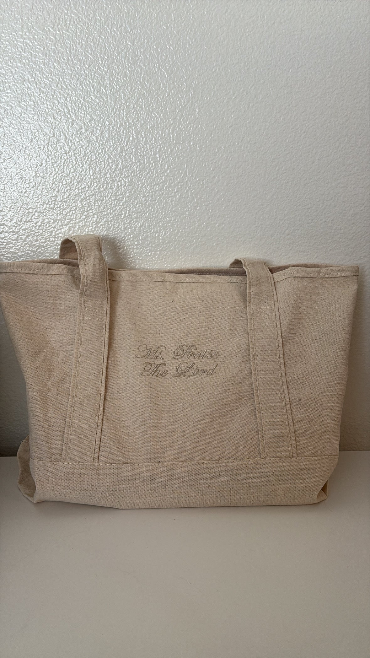 Ms. Praise The Lord Tote ( PRE- ORDER)